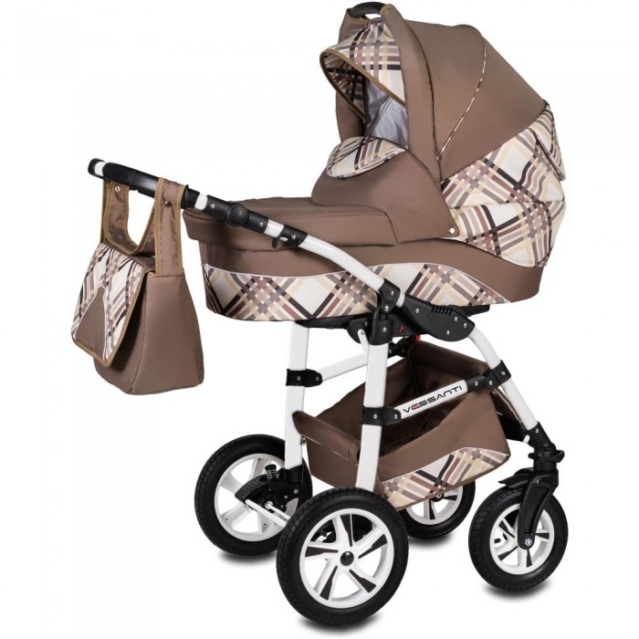 Carucior VESSANTI Flamingo Easy Drive 3 in 1 - Brown