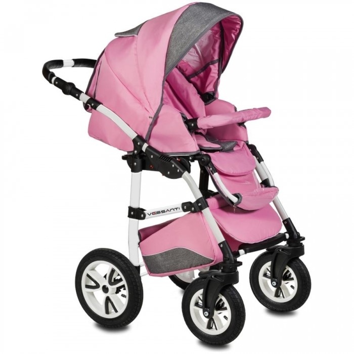 Carucior VESSANTI Flamingo Easy Drive 3 in 1 - Pink