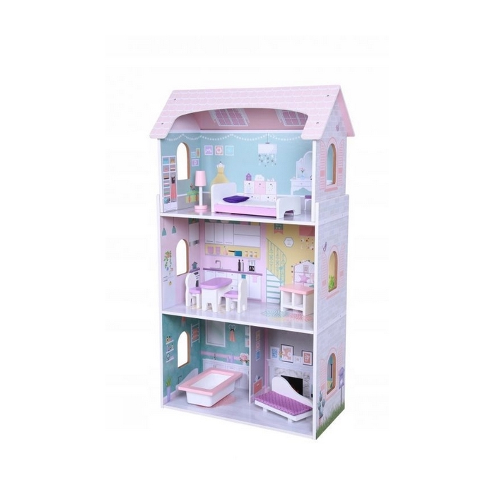 Casuta de basm din lemn Ecotoys 4121