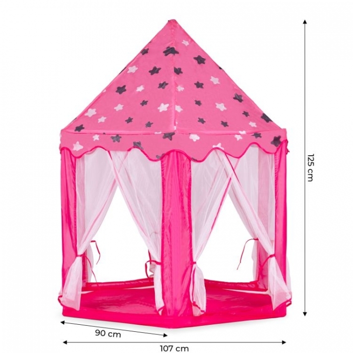 Cort de joaca pentru copii Ecotoys 8236 - Roz