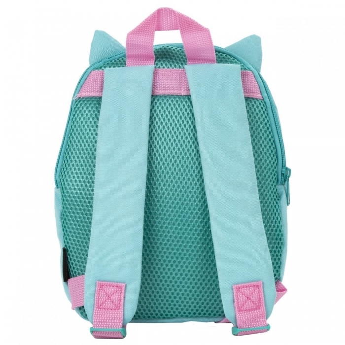 Ghiozdan pentru prescolari 25 x 21 x 11 cm Kidwell Turquoise Kitty