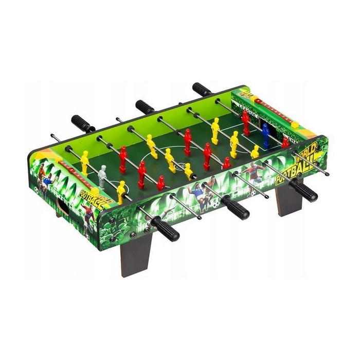 Masa de fotbal din lemn 61 x 30 5 cm x 18 5 cm Ecotoys - Verde