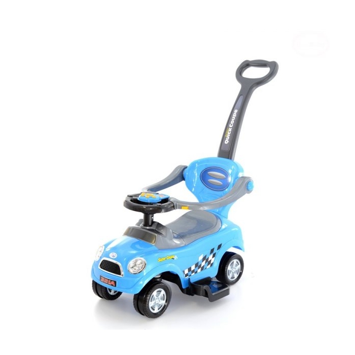 Masinuta de impins  EURObaby 321 Mini Cooper - Albastru