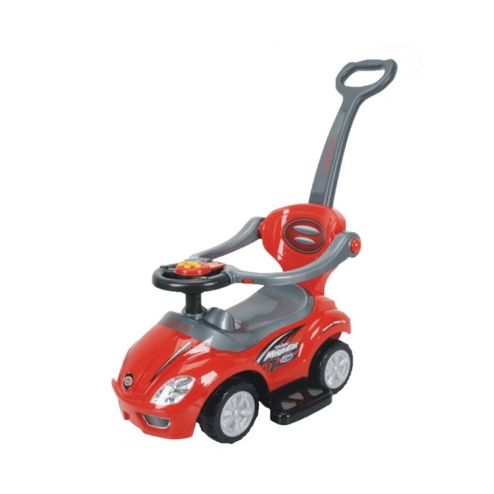 Masinuta de impins EURObaby 382 - Rosu