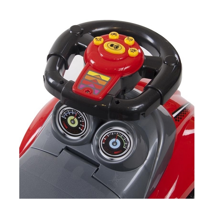 Masinuta de impins Sun Baby Mega car - Red