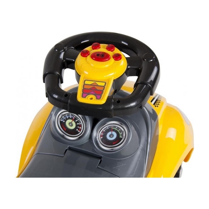 Masinuta de impins Sun Baby Mega Car - Yellow