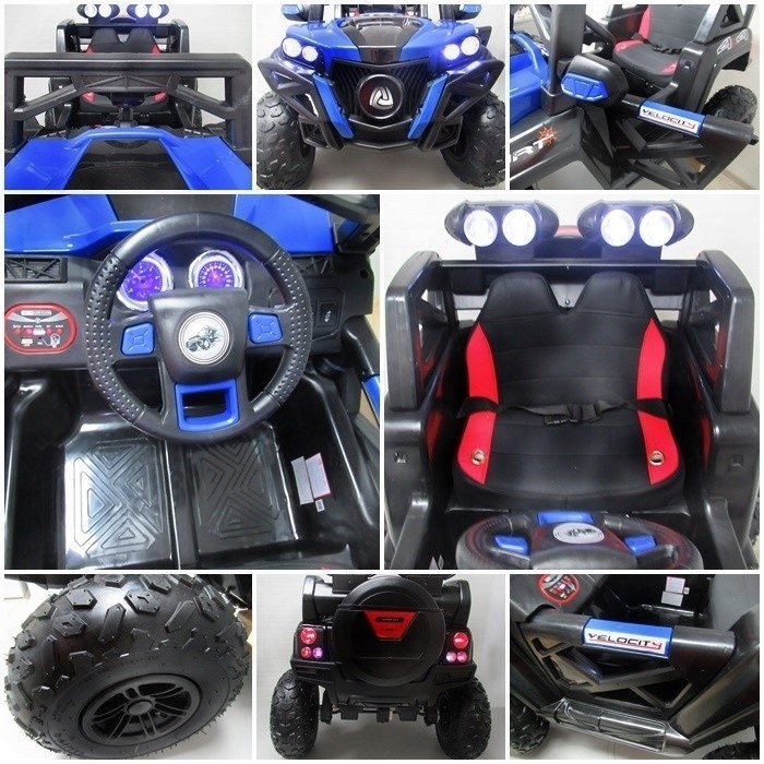 Masinuta electrica cu telecomanda 4 X 4  Buggy X9 R-Sport - Albastru