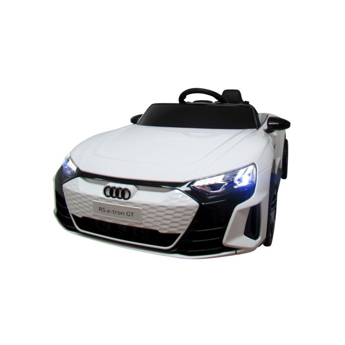 Masinuta electrica cu telecomanda Audi E-TRON R-Sport - Alb
