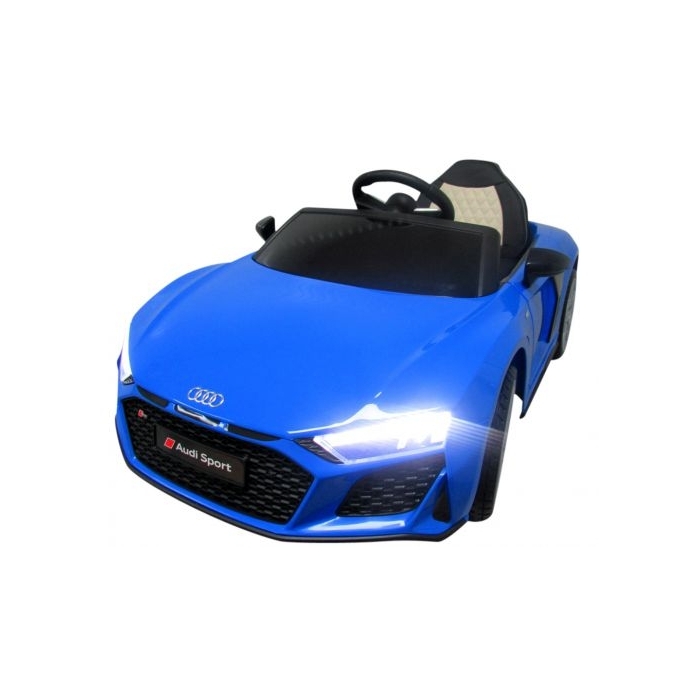 Masinuta electrica cu telecomanda Audi R8 - 107 cm R-Sport - Albastru