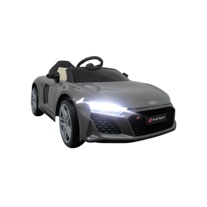 Masinuta electrica cu telecomanda Audi R8 - 107 cm R-Sport - Gri