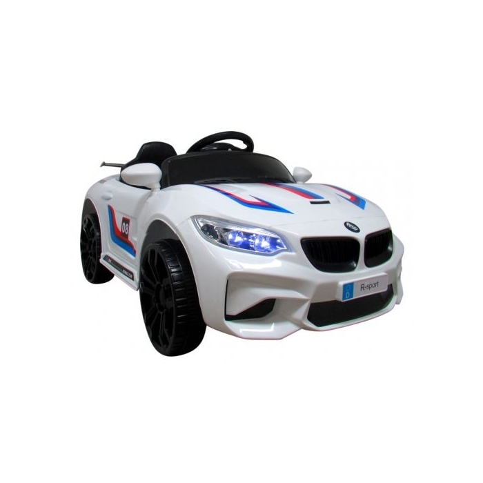 Masinuta electrica cu telecomanda Cabrio B6 LBB-1200 R-Sport - Alb