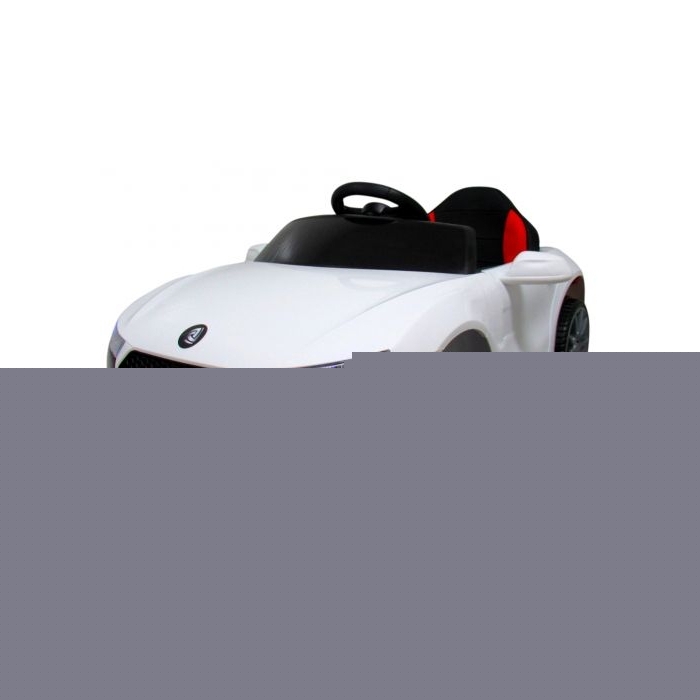 Masinuta electrica cu telecomanda, copii 1-4 ani, scaun din piele, Cabrio B4 628 R-Sport - Alb  - Resigilat