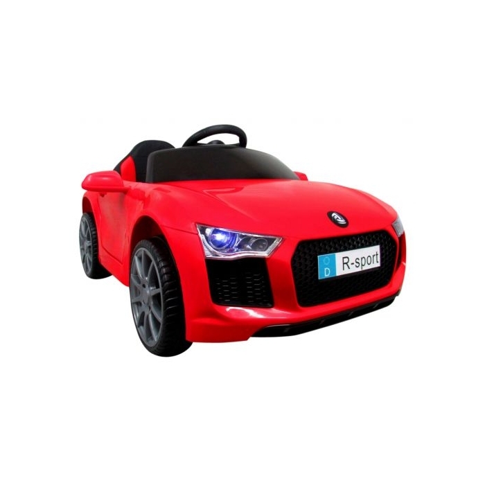 Masinuta electrica cu telecomanda, scaun din piele, Cabrio B4 628 R-Sport - Rosu