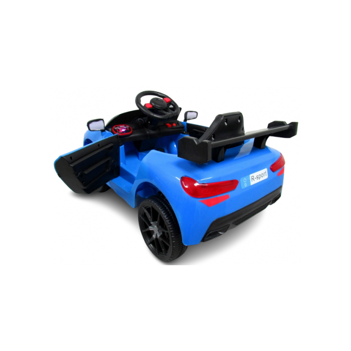 Masinuta electrica cu telecomanda si functie de balansare Cabrio A1 R-Sport - Albastru (varsta 1-4 ani)