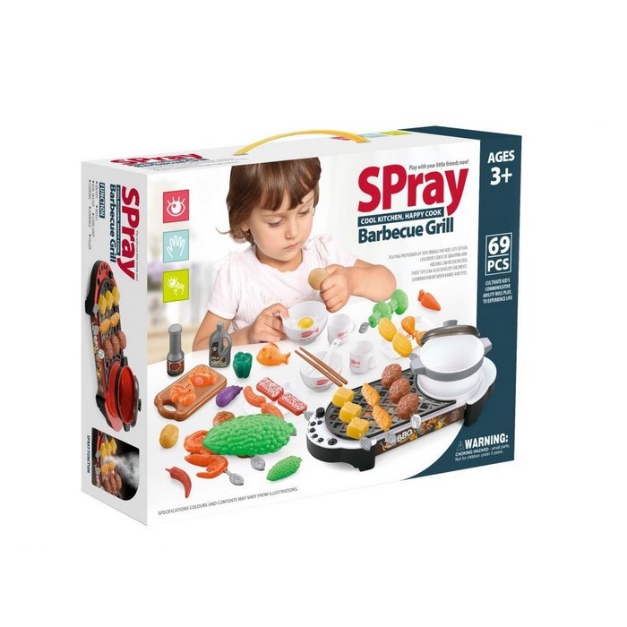 Mini bucatarie cu accesorii Ecotoys HC487931