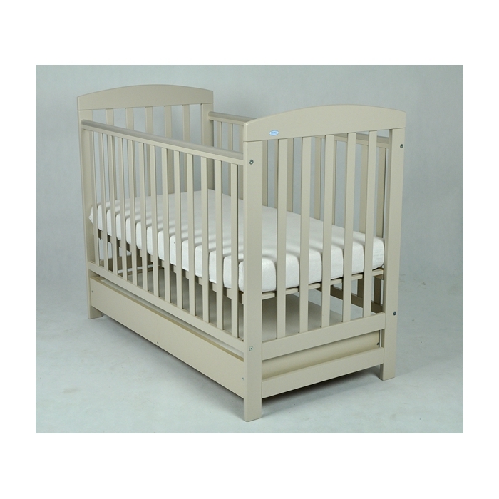 Patut Drewex Olek cu sertar - Latte + Saltea Cocos 10 Cm