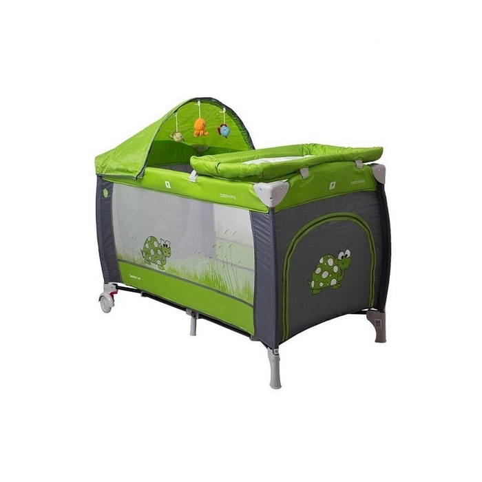 Patut pliabil Coto Baby Samba Lux Green