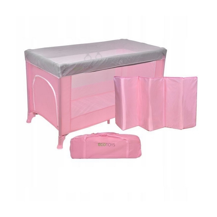Patut pliabil P9001 Ecotoys - Roz