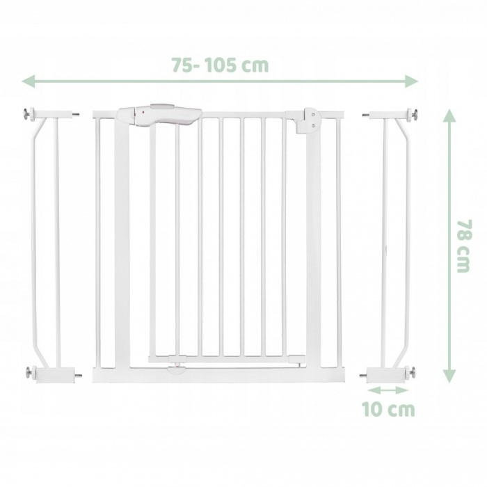 Poarta siguranta 75-105 cm RicoKids 7400