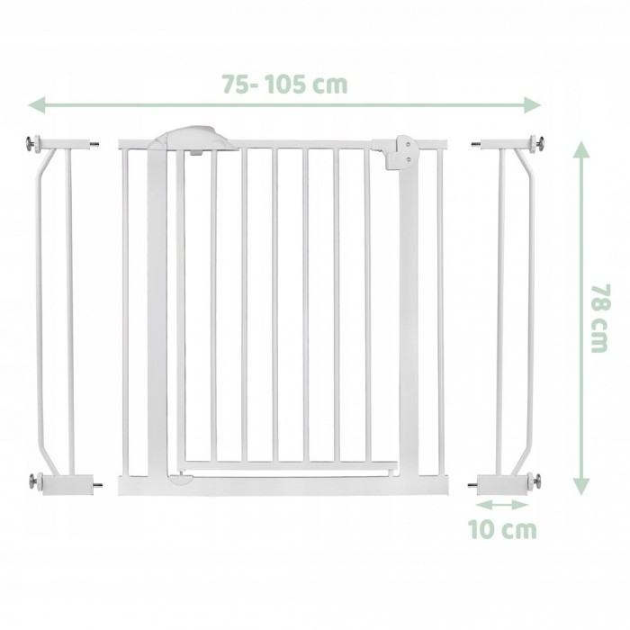 Poarta siguranta 75-105 cm Ricokids 7401