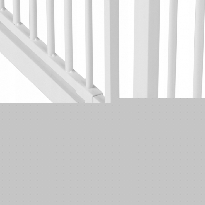 Poarta siguranta 75-85 cm Nukido 718001 - Alb