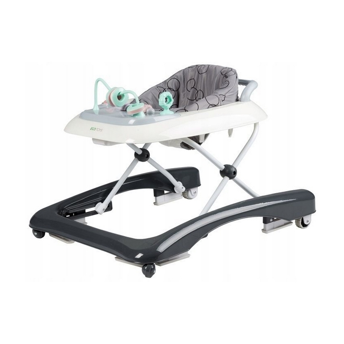 Premergator educational Ecotoys - Gri cu Alb