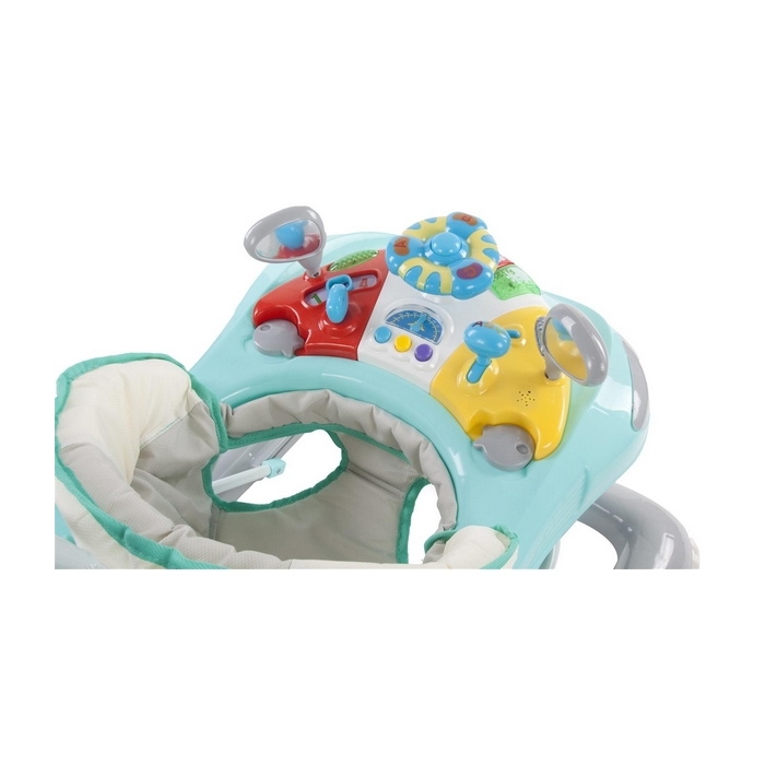 Premergator Sun Baby cu maner, sunete si lumini 006 - Turquoise 