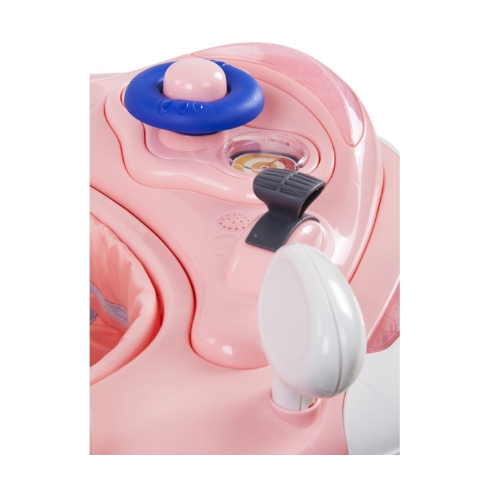 Premergator Sun Baby cu sunete si lumini 019 - Pink Grey  