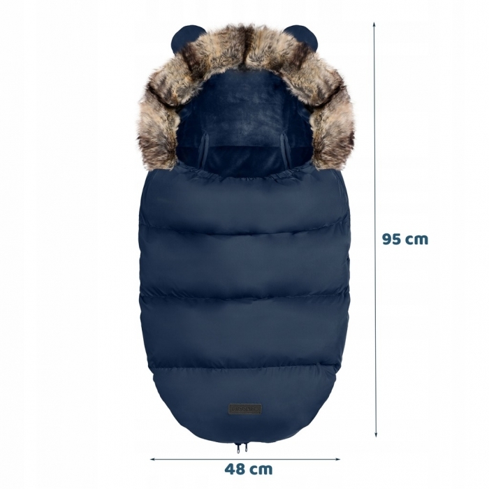 Sac de dormit Ricokids 95 x 48 cm Ricokids Elmi 720010 - Bleumarin