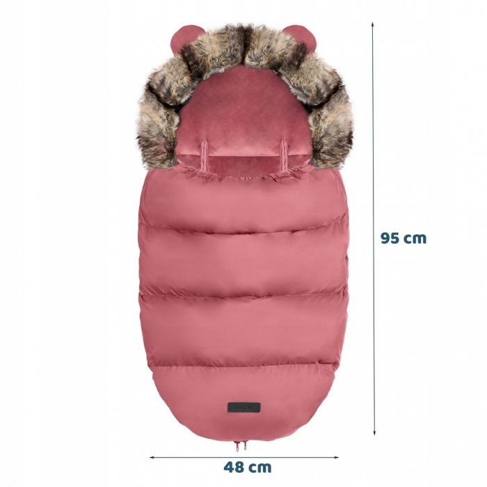 Sac de dormit Ricokids 95 x 48 cm Ricokids Elmi 720011 - Roz inchis