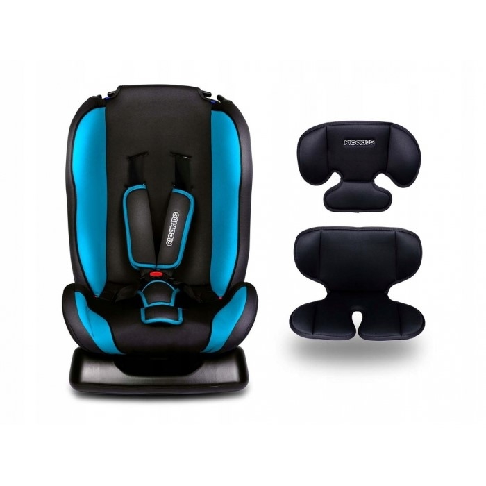 Scaun auto 0-25 Kg Ricokids Lorenzo - Gri inchis - Albastru