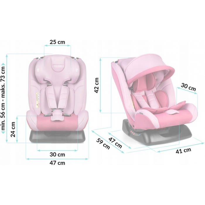 Scaun auto 0-36 kg Ricokids Luco - Roz