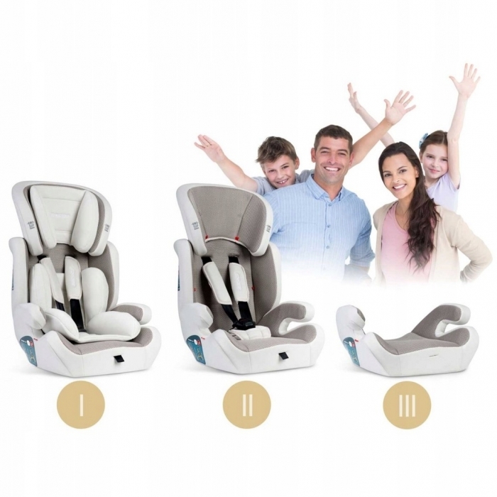 Scaun auto 9-36 Kg Ricokids Massi - Bej