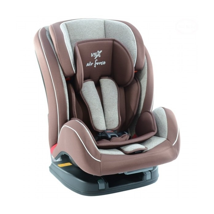 Scaun auto EURObaby VSX ISOFIX - 9-36 KG - Maro