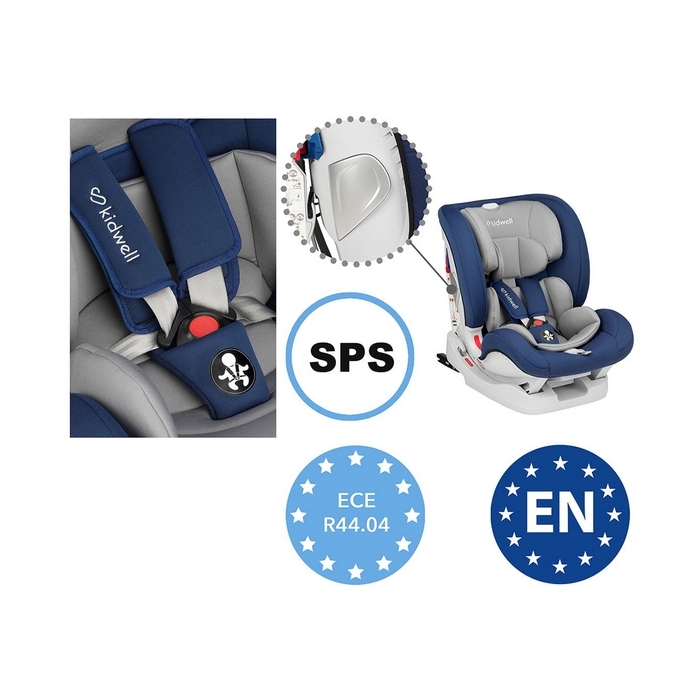 Scaun auto Kidwell Isofix Spot 0-36 Kg Blue