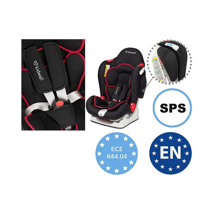 Scaun auto Kidwell Lynx 0-25 Kg Black-Red