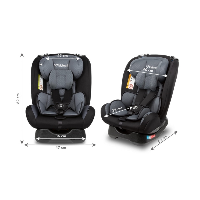 Scaun auto Kidwell Maver 0-36 Kg Black