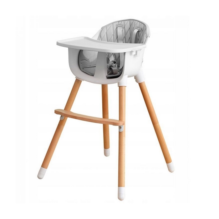Scaun De Masa 2 in 1 Ecotoys - Gri