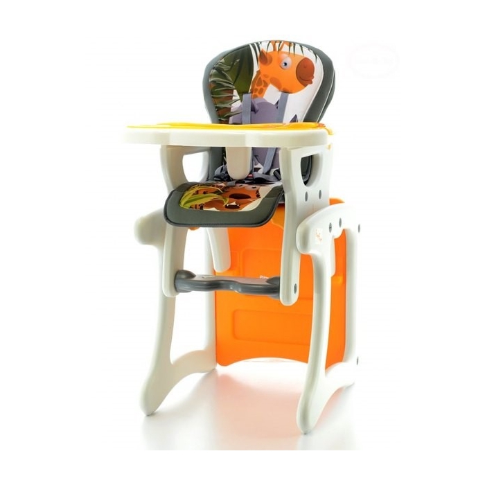 Scaun de masa multifunctional EURObaby HB-GY01- Portocaliu