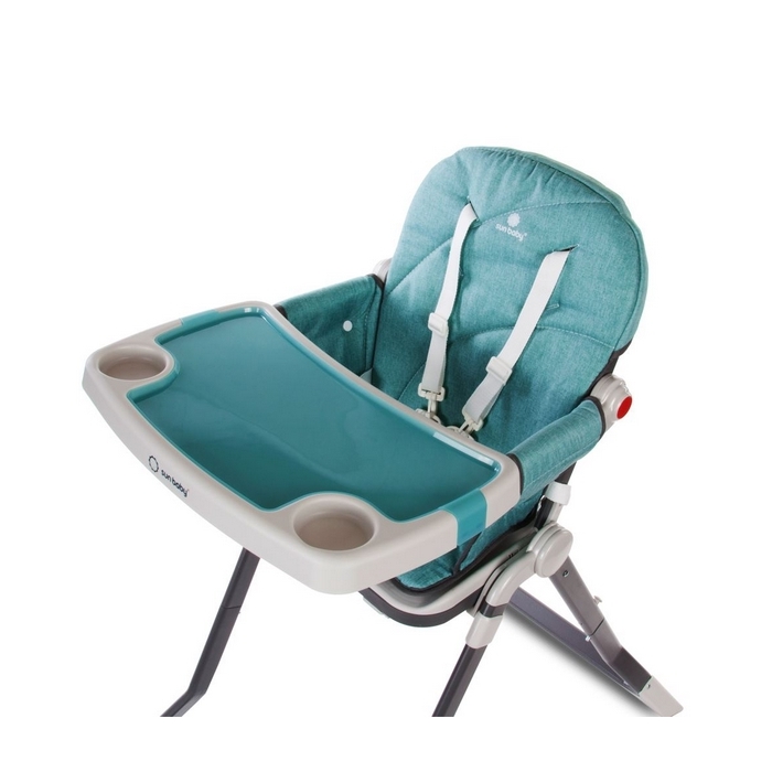 Scaun de masa Sun Baby 009 Cubby - Turquoise light