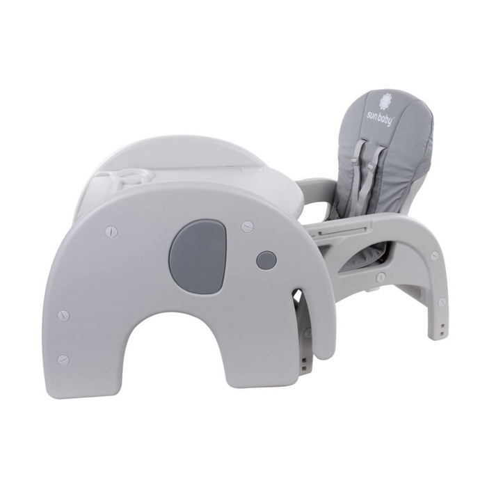 Scaun de masa Sun Baby 010 Elefant Jumbo - Grey