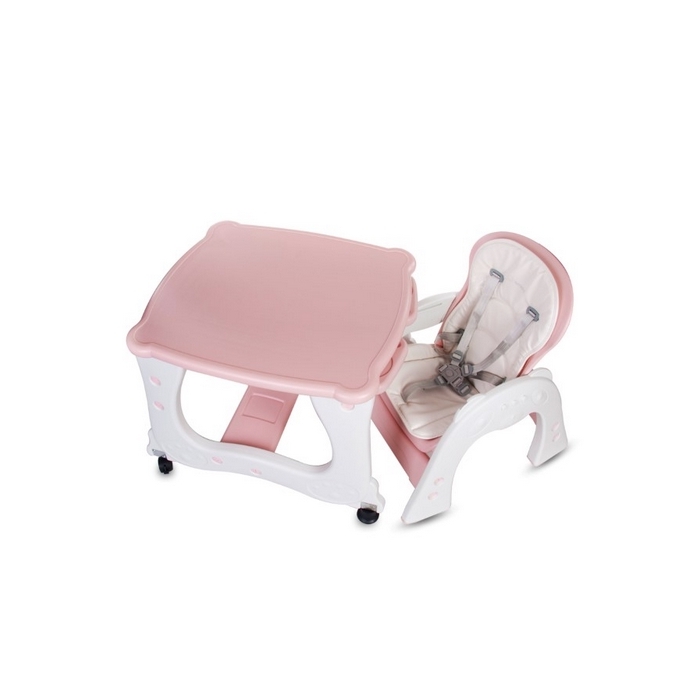 Scaun de masa Sun Baby 2 in 1 007 - Pink