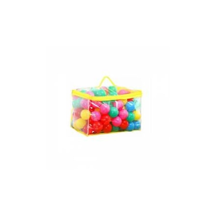 Set de 100 bile din plastic Ecotoys
