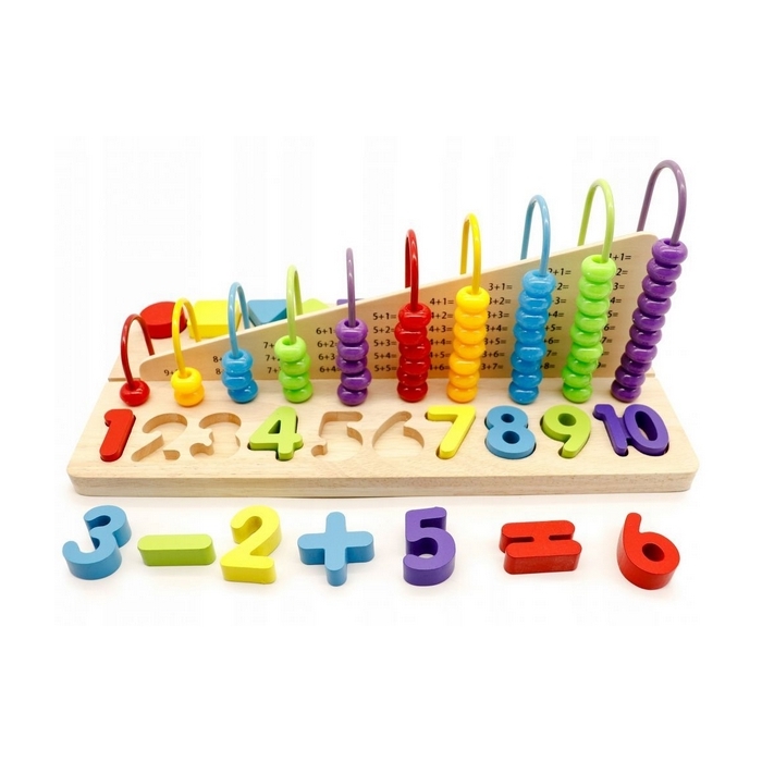 Set educational din lemn ECOTOYS MB059