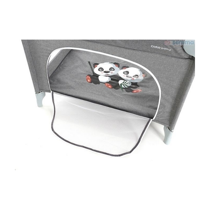 Tarc de joaca Coto Baby Conti Dark Grey