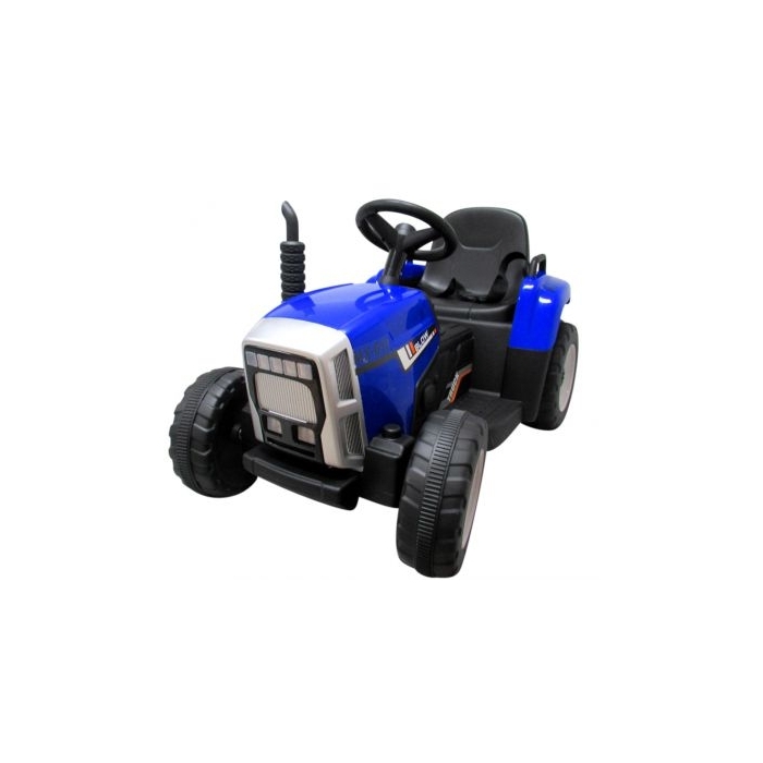 Tractor electric pe baterie si muzica C1 R-Sport - Albastru