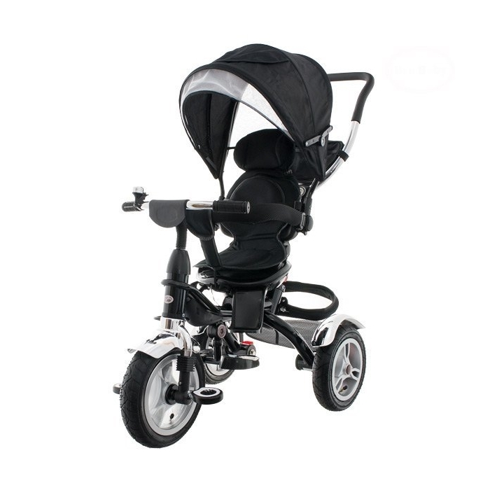 Tricicleta cu sezut reversibil EURObaby T307 - Negru