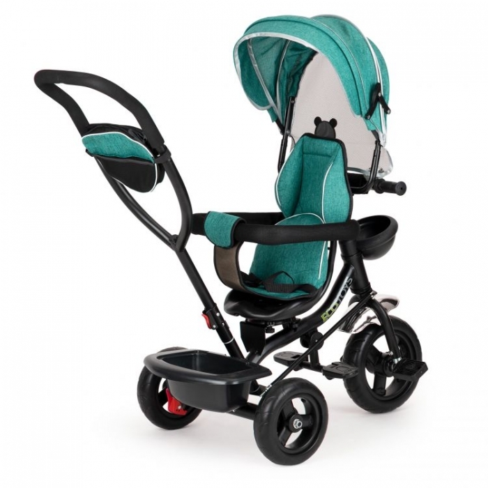 Tricicleta cu sezut rotativ Ecotoys JM-066-9 - Verde