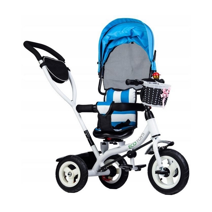 Tricicleta cu sezut rotativ Ecotoys JM-066-9L - Albastra