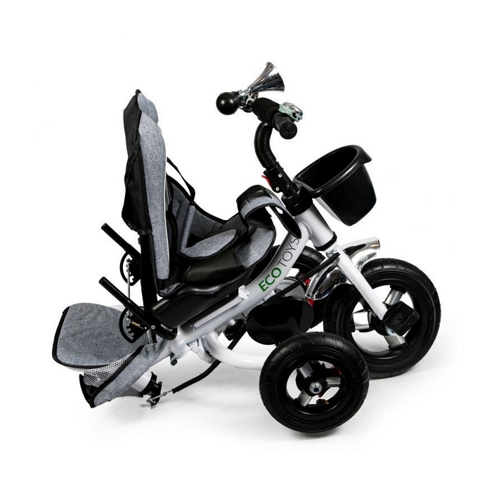 Tricicleta cu sezut rotativ Ecotoys JM-068-17 - Gri 